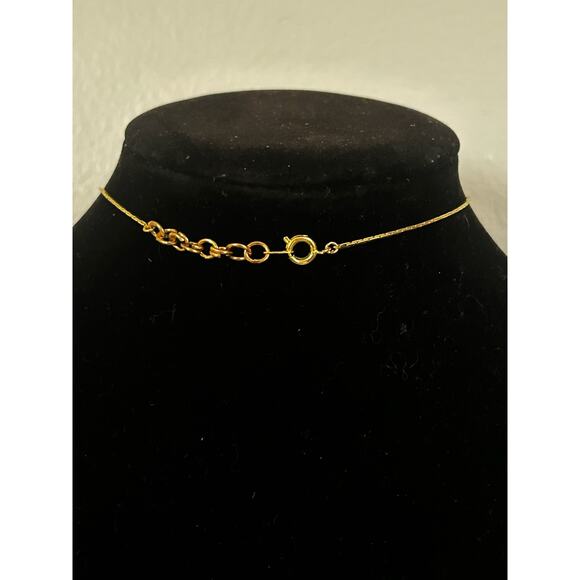 7 Handmade Skull Gold Necklace, Different Rainbow Colors- Same Style - Picture 9 of 9